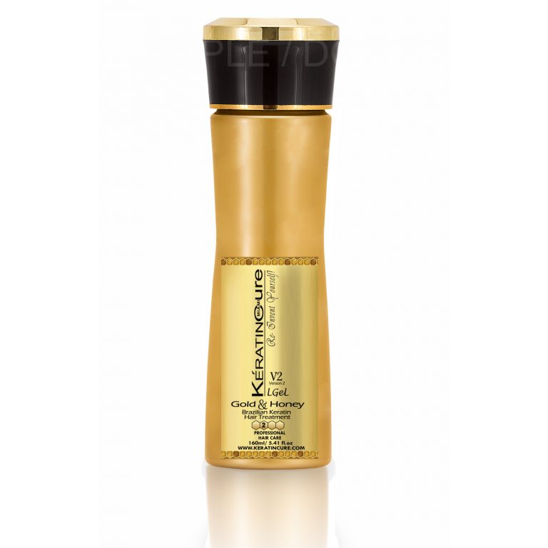 Keratin Cure Gold & Honey V2 Hair Treatment - Keratin Cure